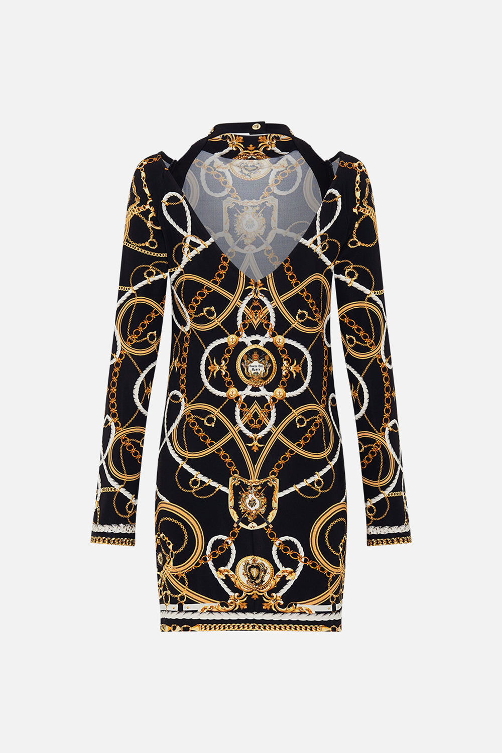 SHORT CUT OUT SHOULDER JERSEY DRESS COAST TO COAST