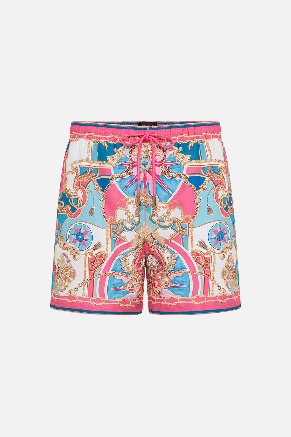 Hotel Franks by CAMILLA designer boardshorts in Sail Away With Me print
