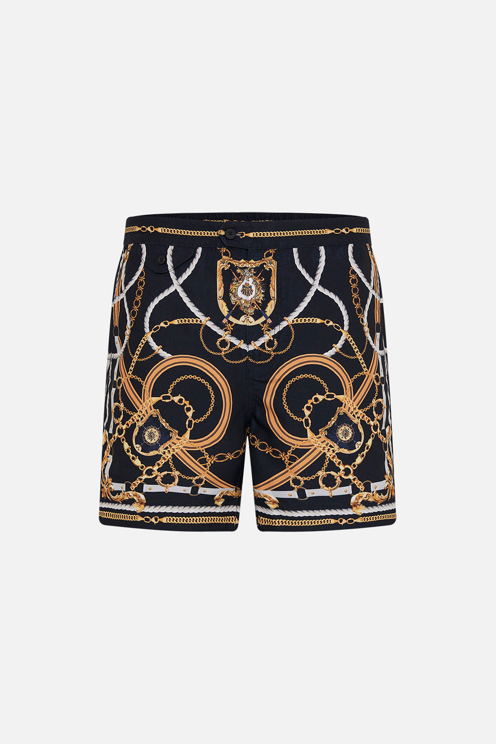 Hotel Franks By CAMILLA mens swim short in Coast to Coast print