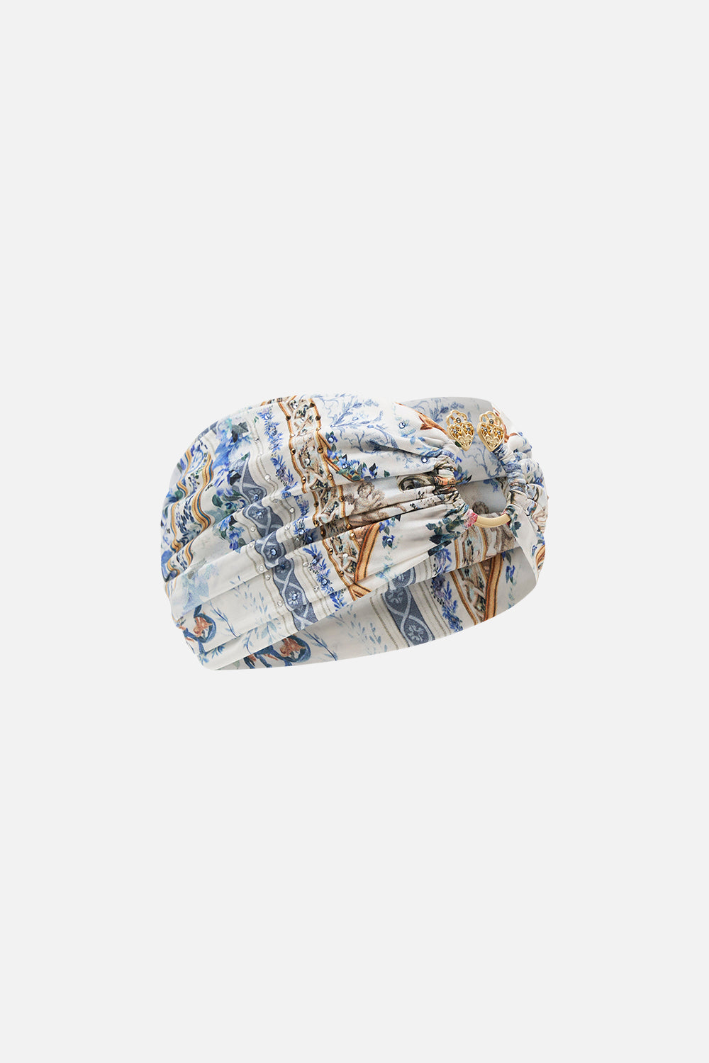 CAMILLA ring headband in Season of the Siren print