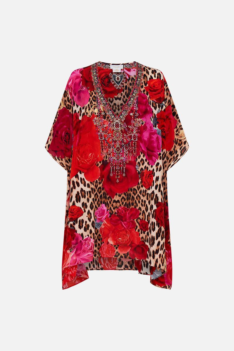 RECTANGULAR V NECK KAFTAN LOVE ON THE WING main image 0