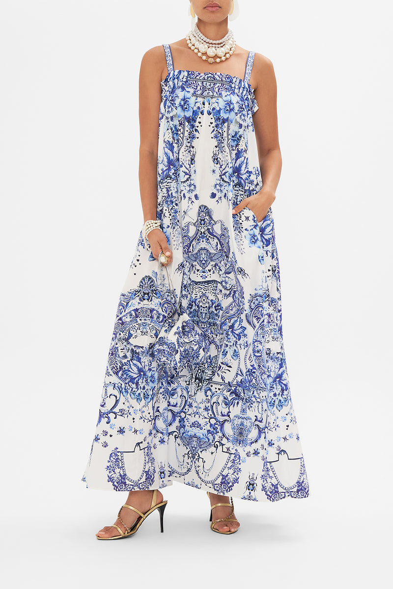 WIDE STRAP SUNDRESS CAPRI ME main image 1