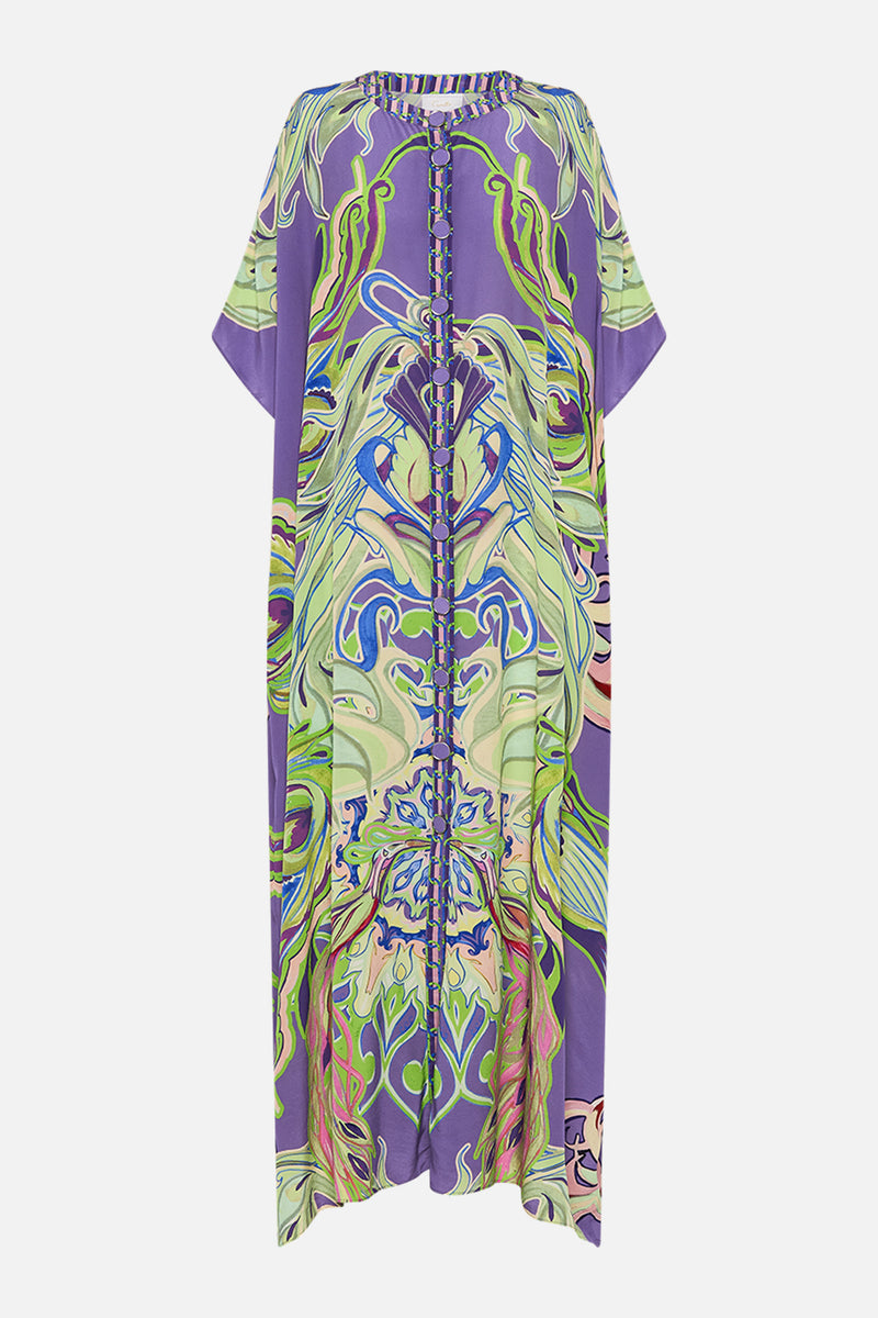 BUTTON THROUGH BATWING KAFTAN CAPRI ME