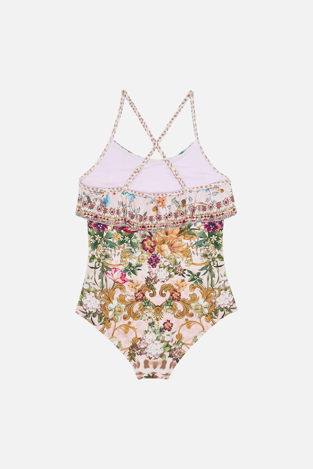 KIDS NECK FRILL ONE PIECE 12-14 BAMBINO BLISS