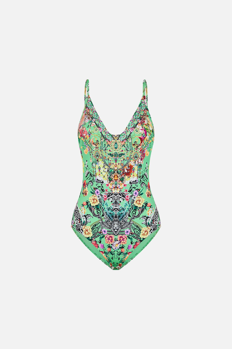 WIRED V-NECK ONE PIECE MS MOCHILLA