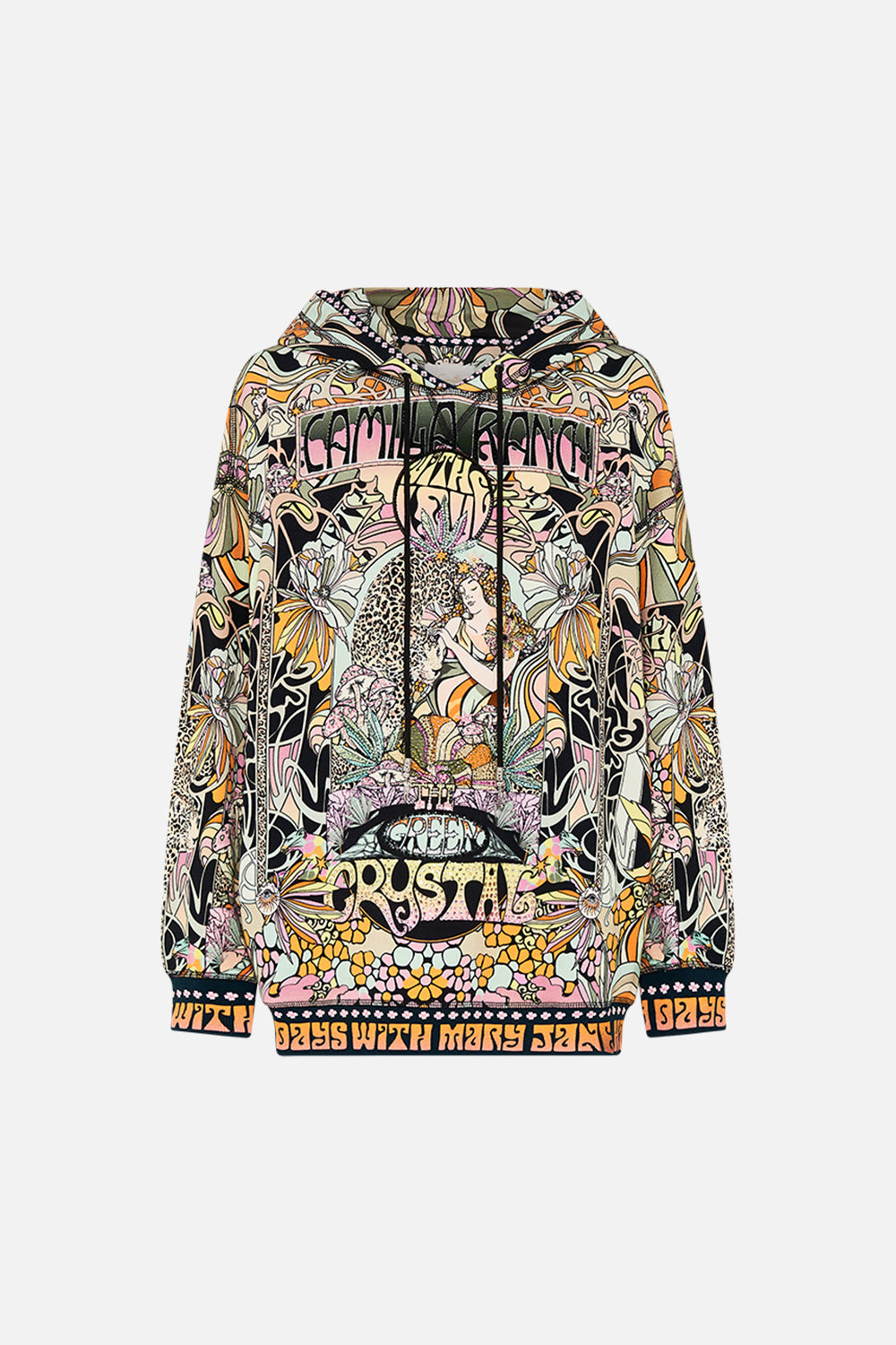 CAMILLA hoodie in Day Trippin print