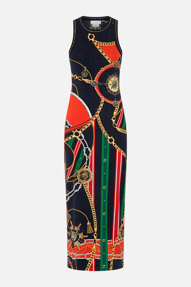 JERSEY TANK DRESS DUOMO KALEIDO