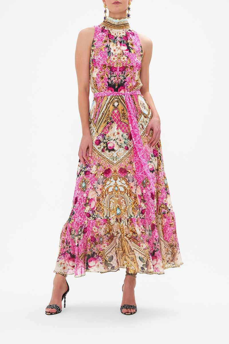 Camilladress Tassel Tie Waist Hollow Out Skirts