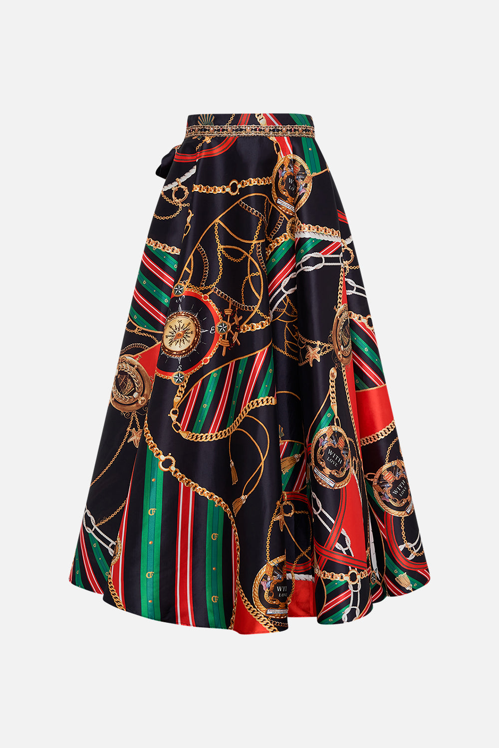 MAXI WRAP SKIRT CLUB APERITIVO