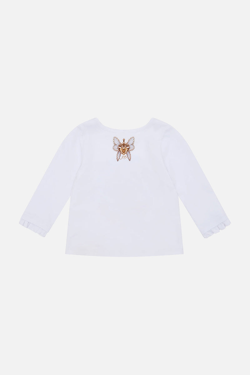 KIDS MINI FRILL DRESS 4-10 WOODBLOCK WONDER main image 1