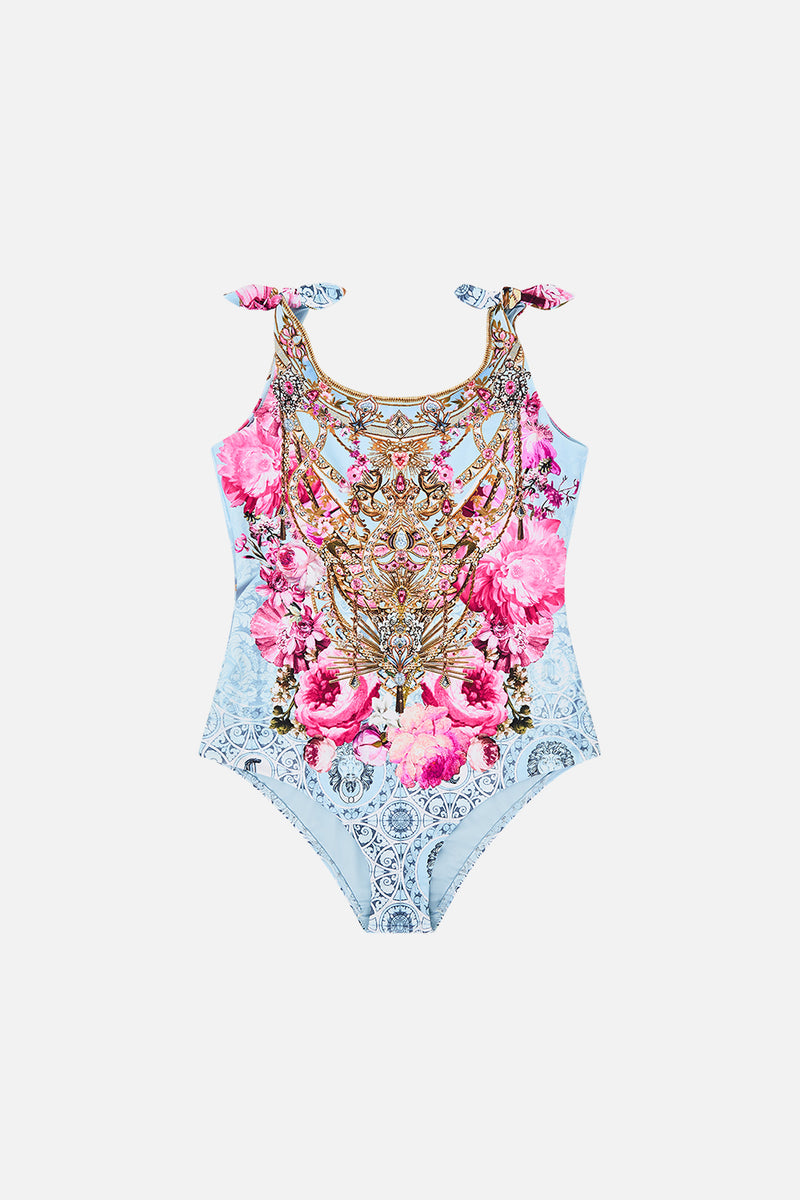 KIDS TIE SHOULDER ONE PIECE 12-14 FLOWER CHILD main image 0