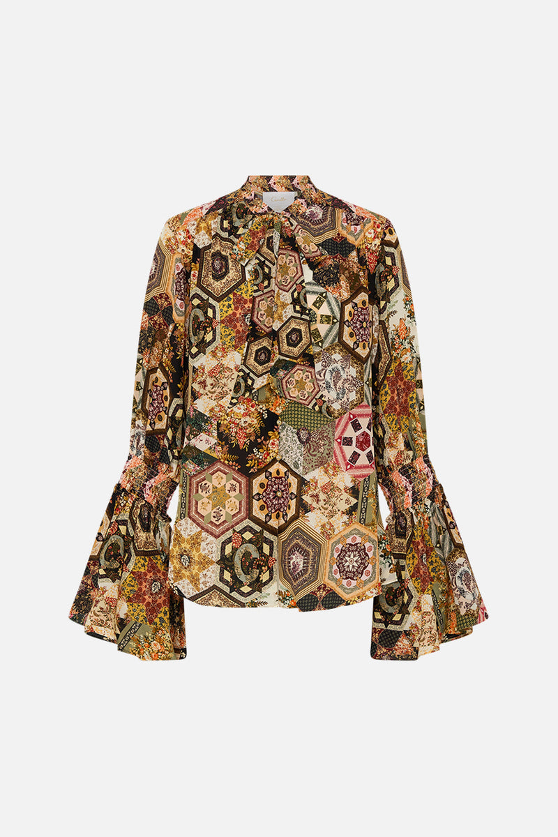 theory luxe Marvine Camila Blouse 40