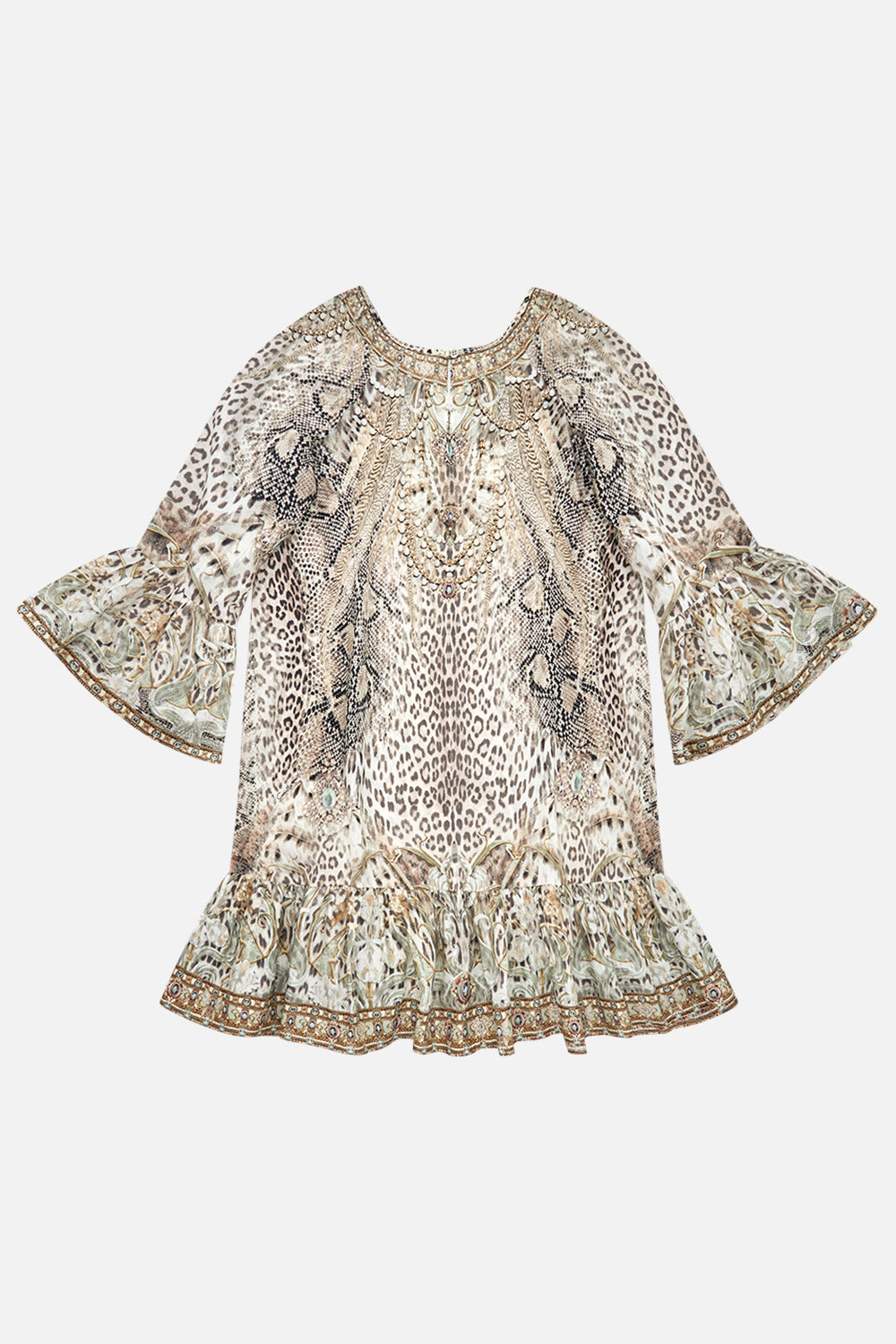 Milla By CAMILLA kids A line dress in Down The Garden Path print