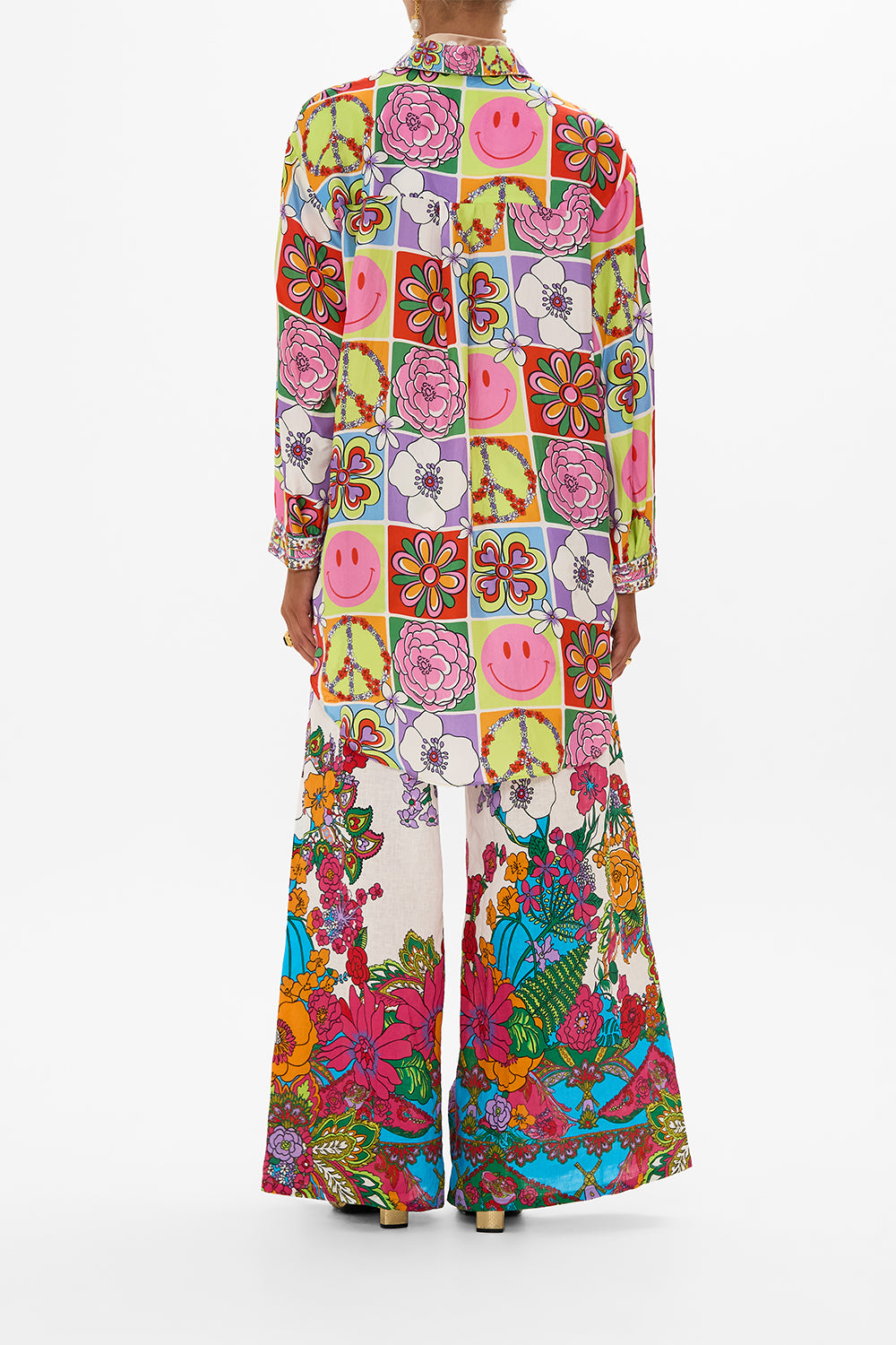 SHIRT TUNIC WITH POCKETS COSMIC PRAIRIE