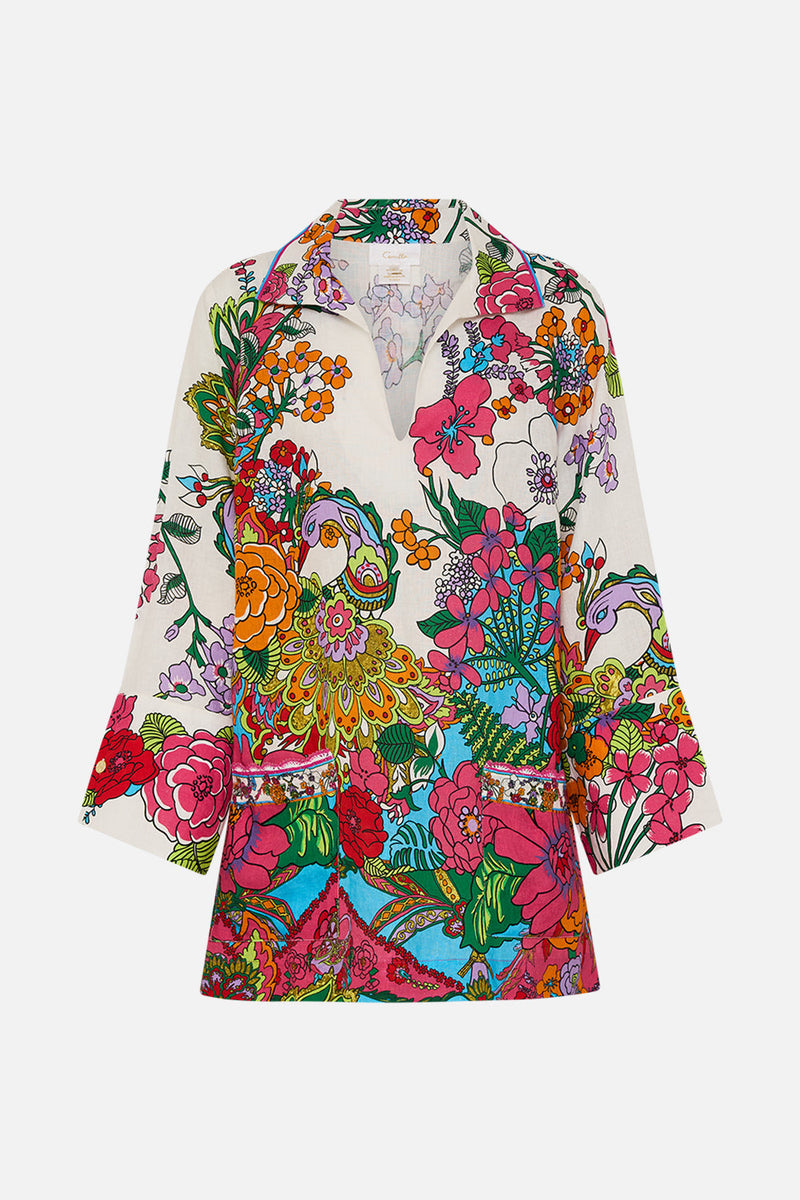 Cosmic Floral Rhett Tunic