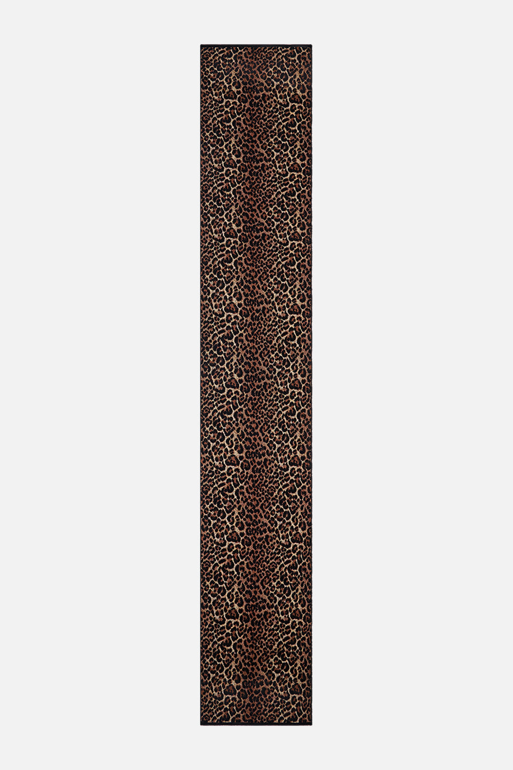 CAMILLA Leopard Embellished Knit Scarf