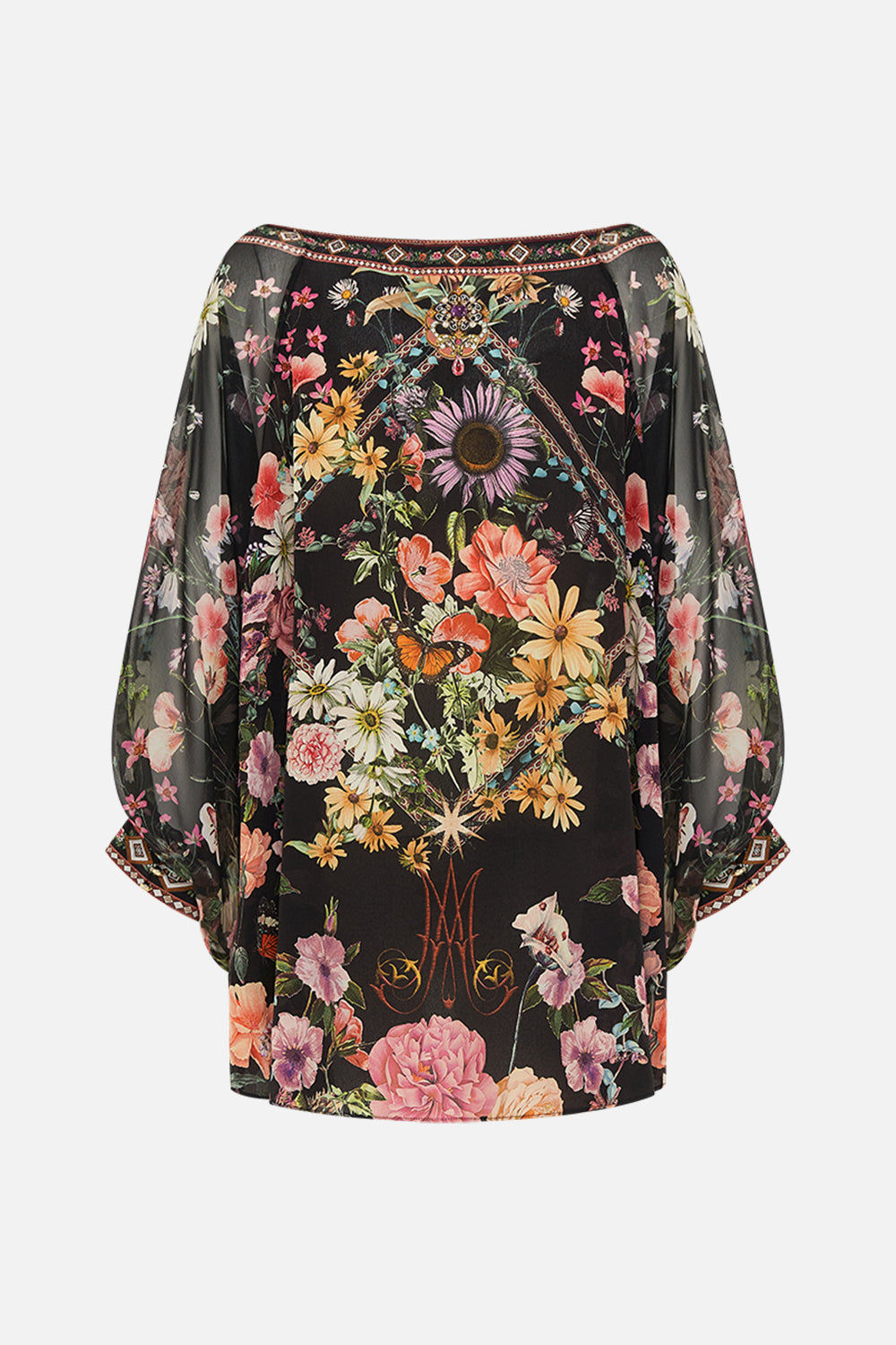 RAGLAN SLEEVE BLOUSE WITH CUFF LETTERS FROM A VINEYARD