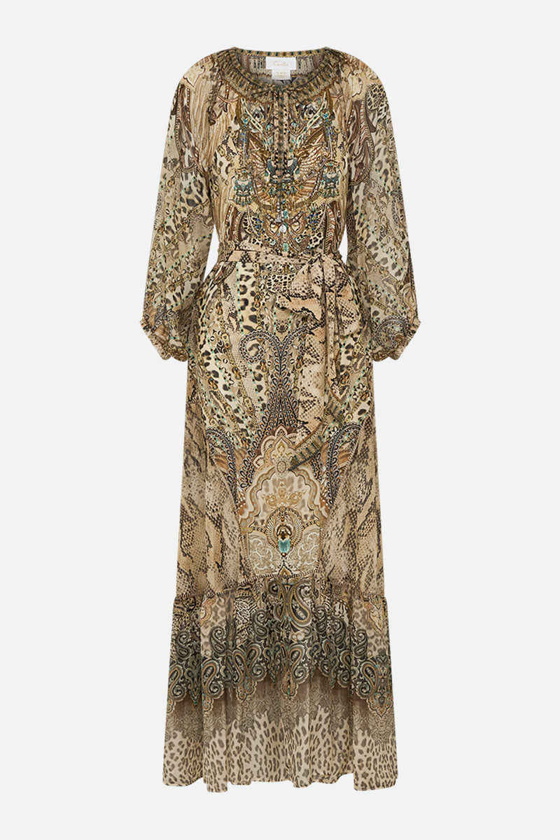 TWIST FRONT LONG SKIRT THE THRONE ROOM