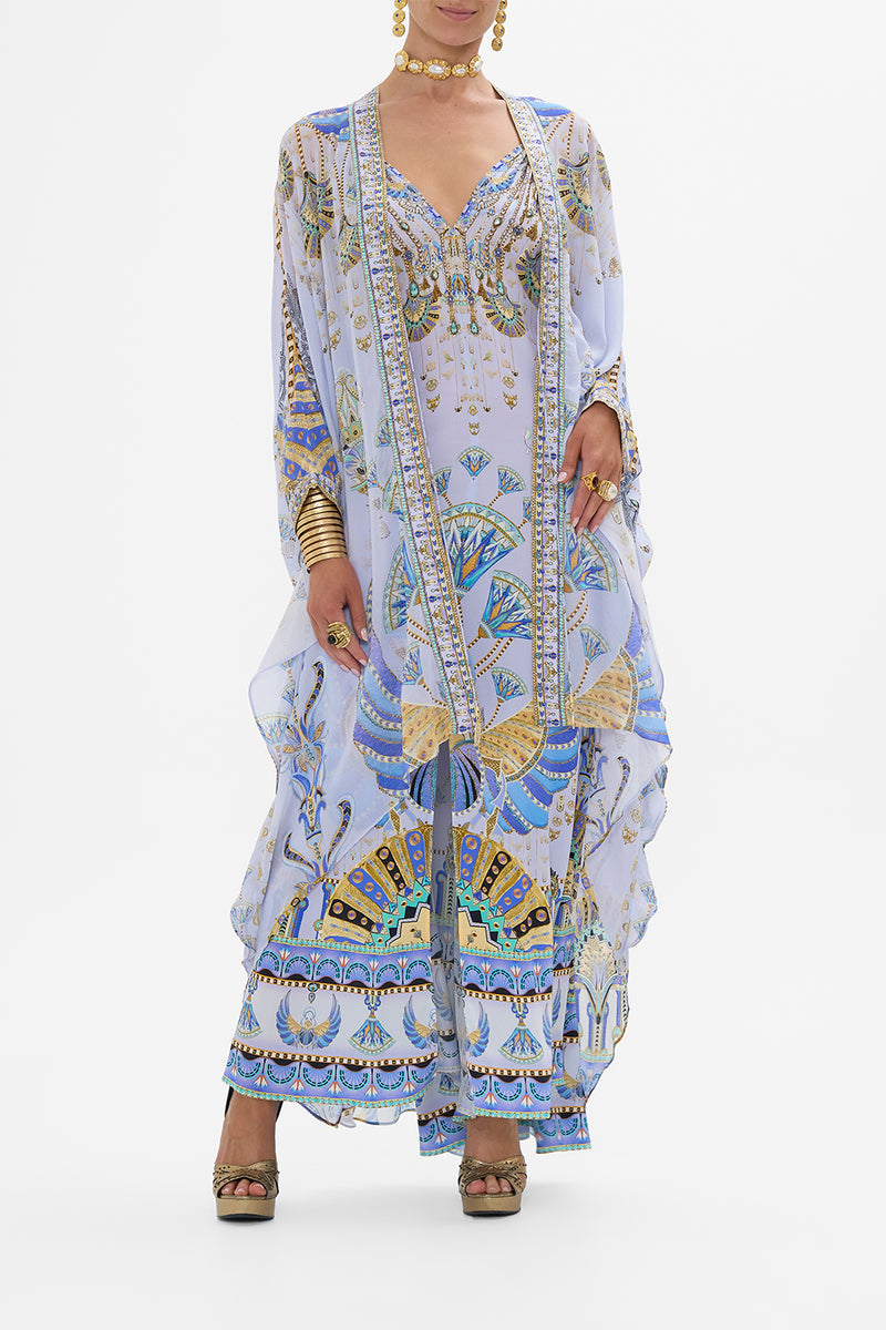 KIDS BATWING DRESS 4-10 UNDER SCARAB SKIES