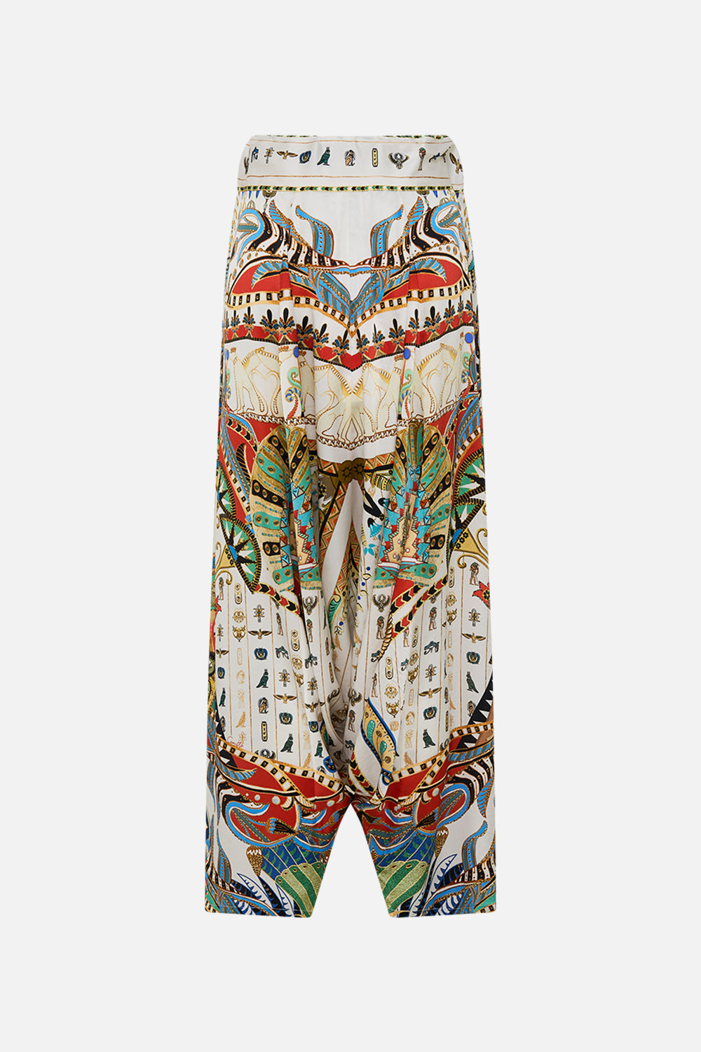CAMILLA Harem Pants in Valley Of The Queens print