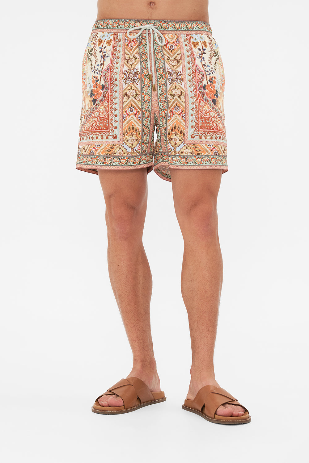 Hotel Franks By CAMILLA Mid-Length Boardshort in Honour of Heirlooms print