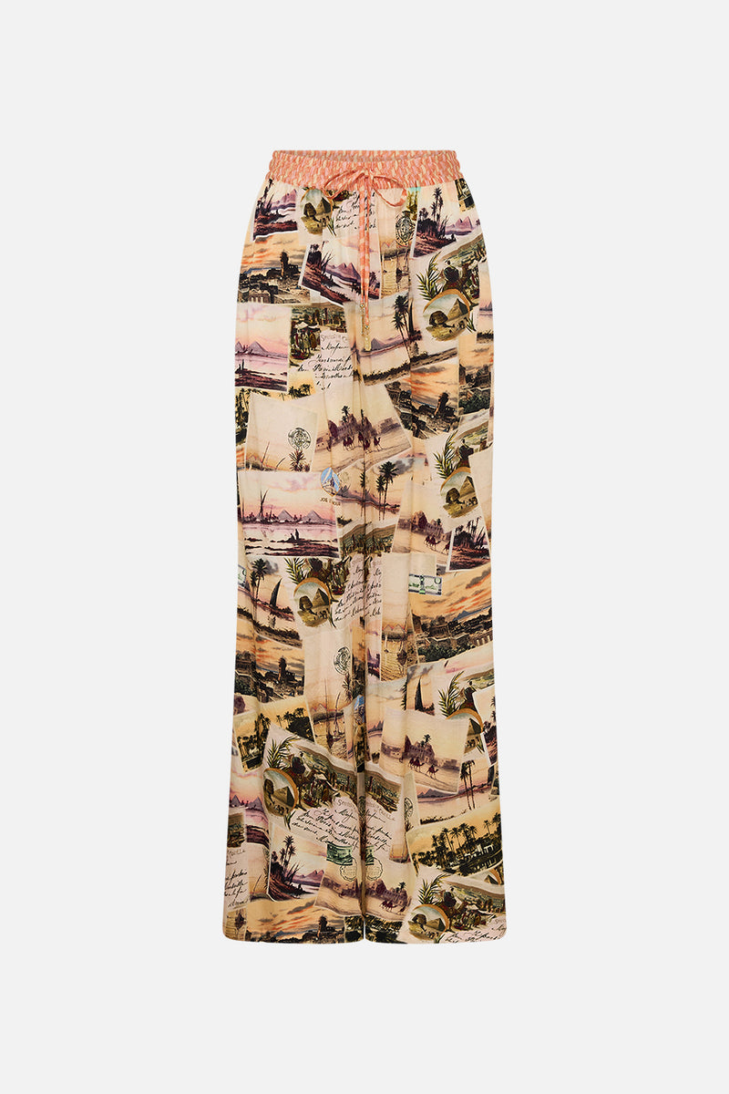 BUTTON FRONT LOUNGE PANT MAJESTIC MILLA