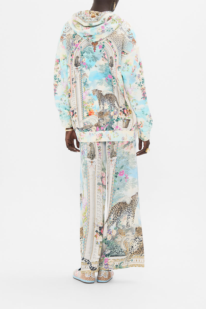 SILK BAND OVERSIZED HOODIE WITH POCKETS RINSE & ROAR