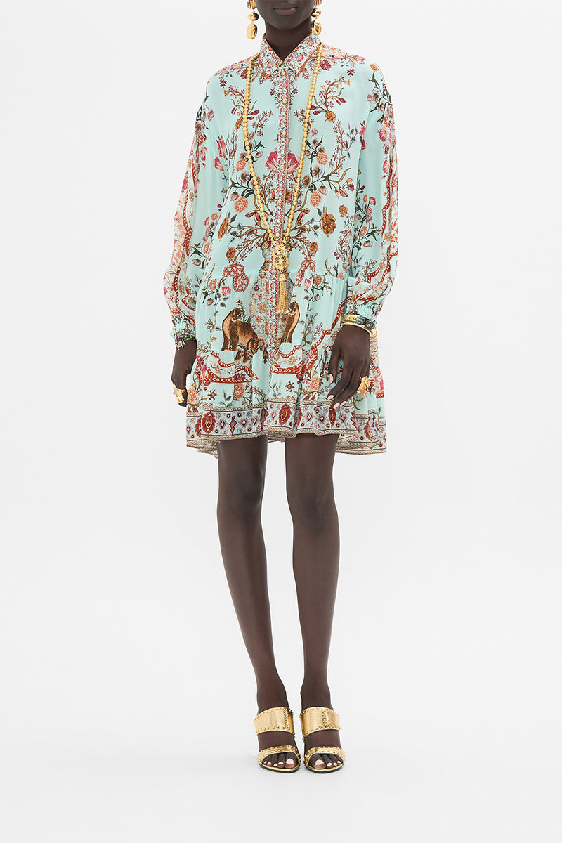 UAUA - tiered dress - camello main image 0