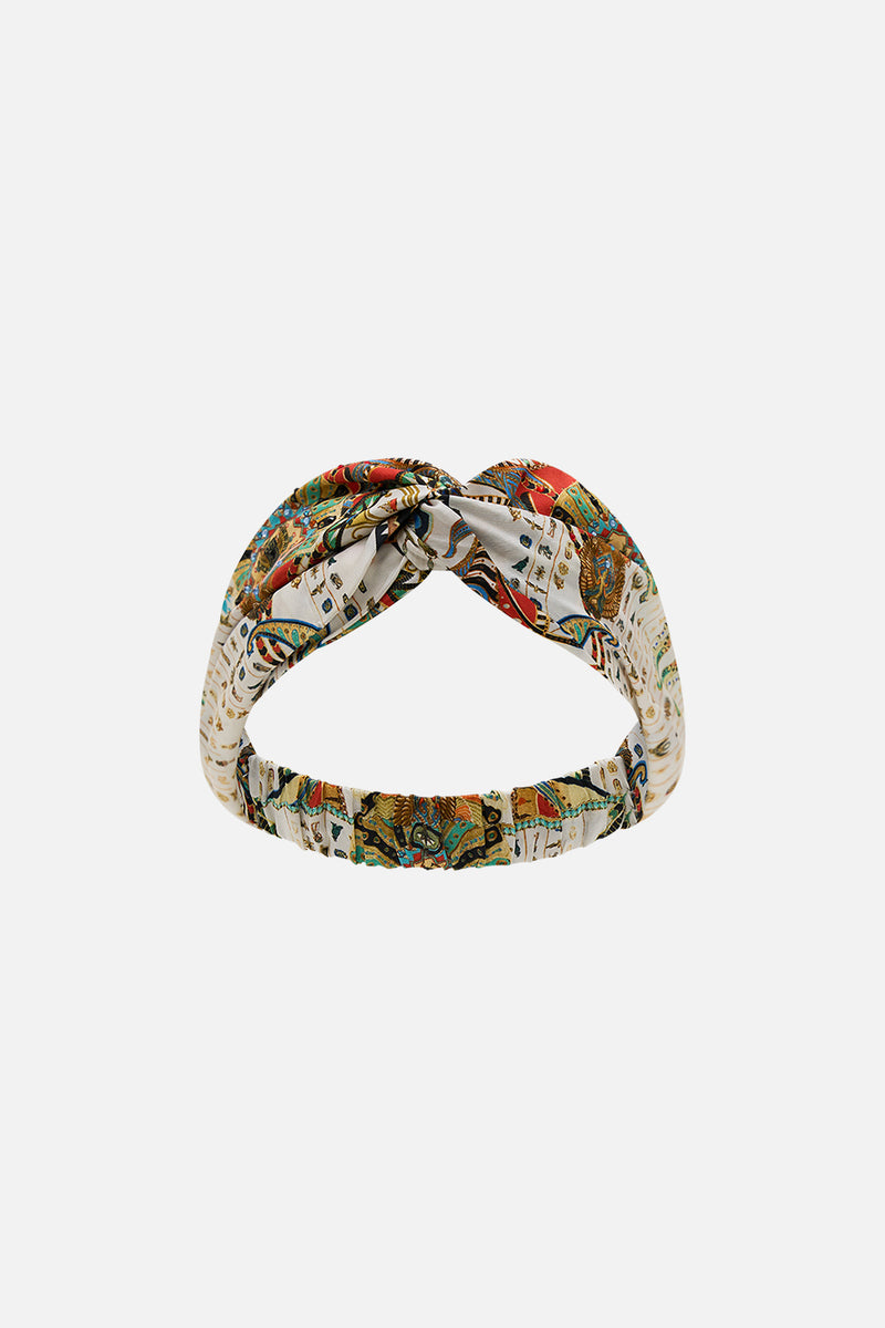 WOVEN TWIST HEADBAND MIDNIGHT IN MONSERRATE main image 0