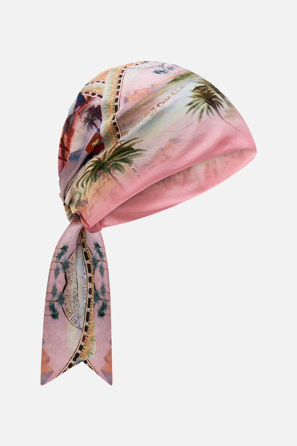 CAMILLA headscarf in Milla's Got Mail print.