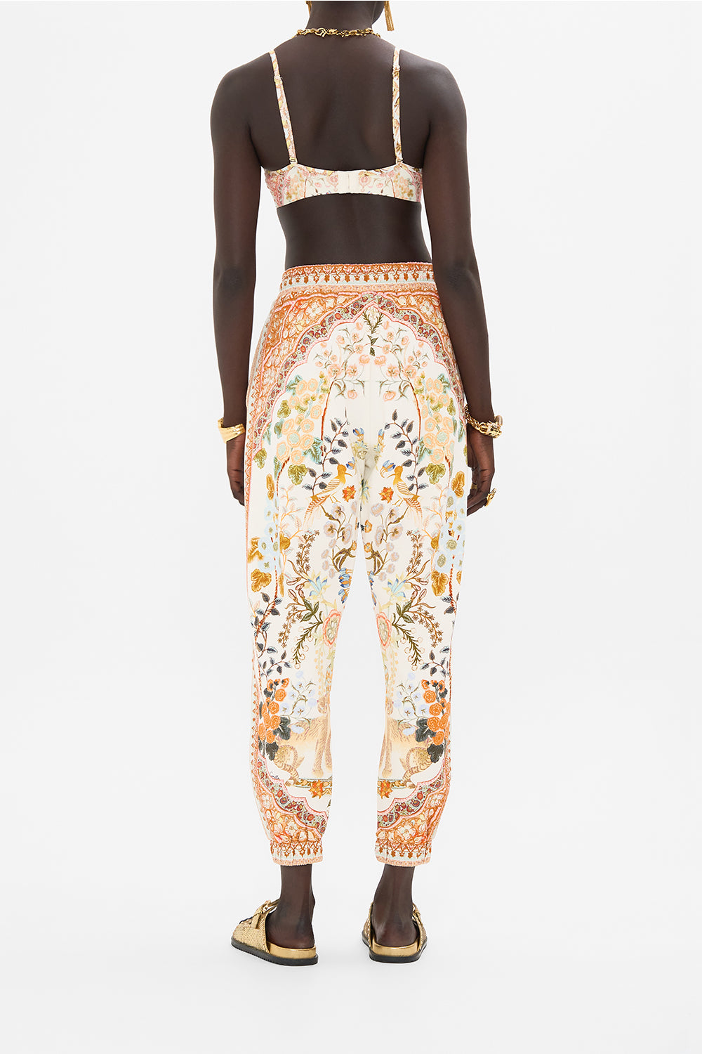 CAMILLA Soft Bra with Back Clip in Honour of Heirlooms print