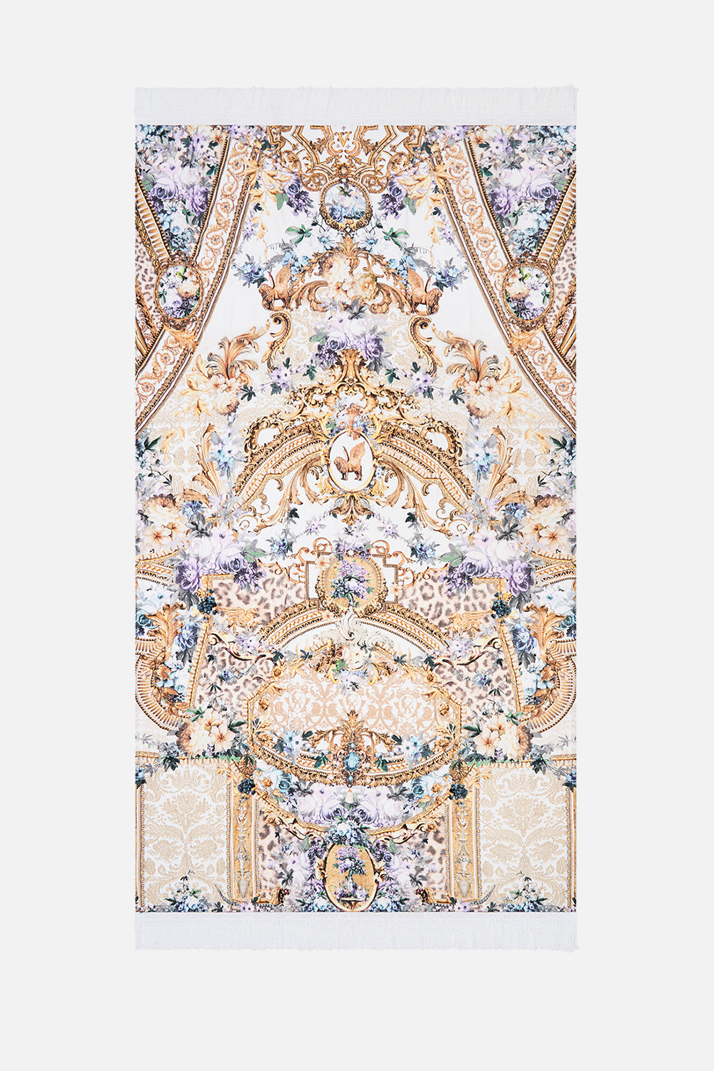 CAMILLA beach towel in palazzo Play Date print