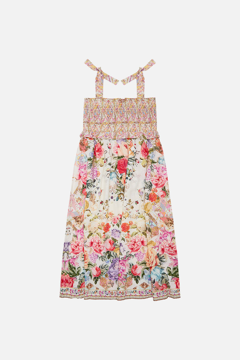 Amethyst Bloom Kids Maxi Dress  4-7 Years