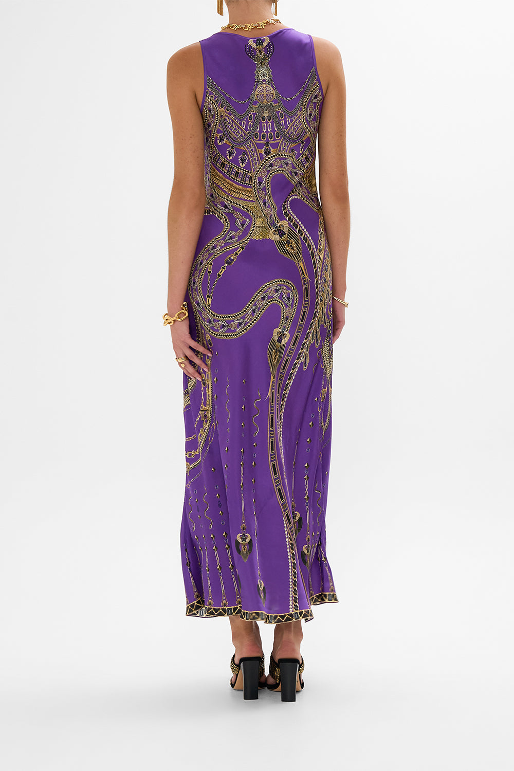 BIAS CUT TANK DRESS LUXORLAND LADY