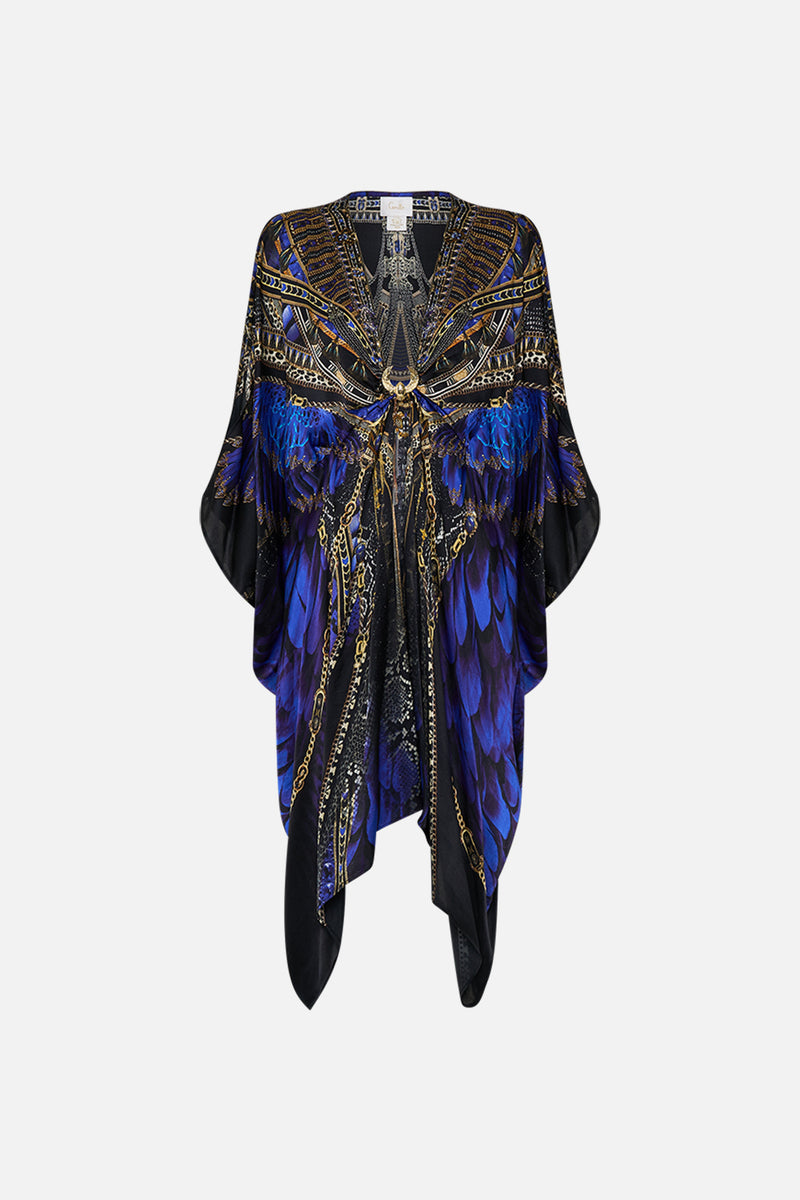 SHORT KAFTAN WITH HARDWARE CHAMPAGNE COAST