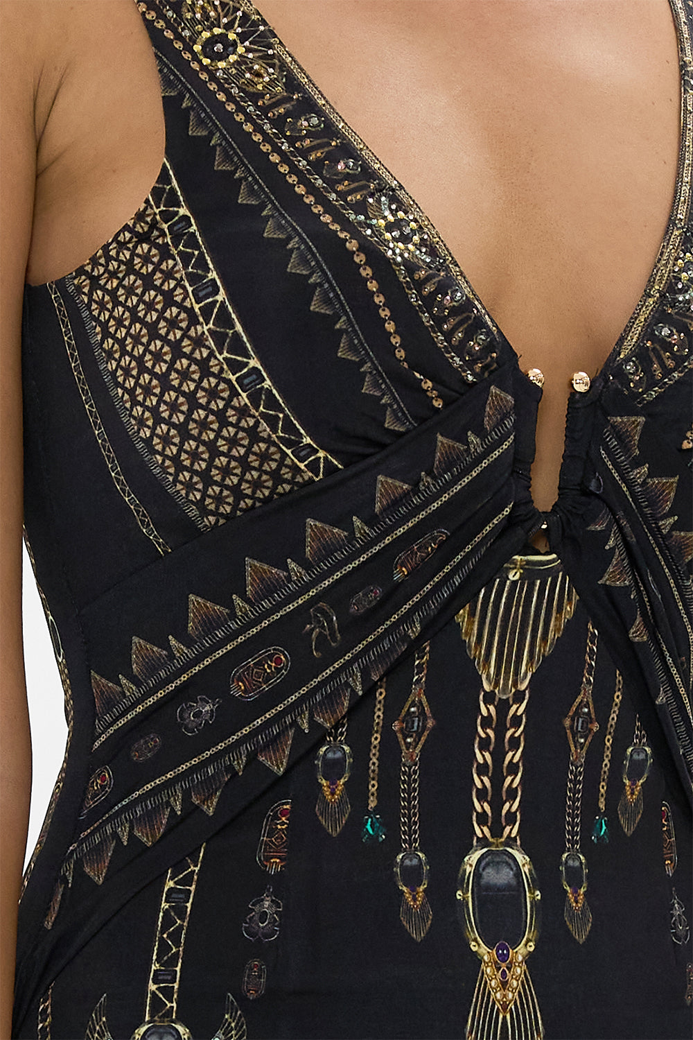 HARDWARE DETAIL TANK DRESS CALL ME CLEOPATRA