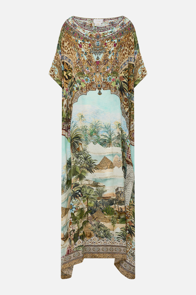 ROUND NECK KAFTAN THE JEWELLED ARROW