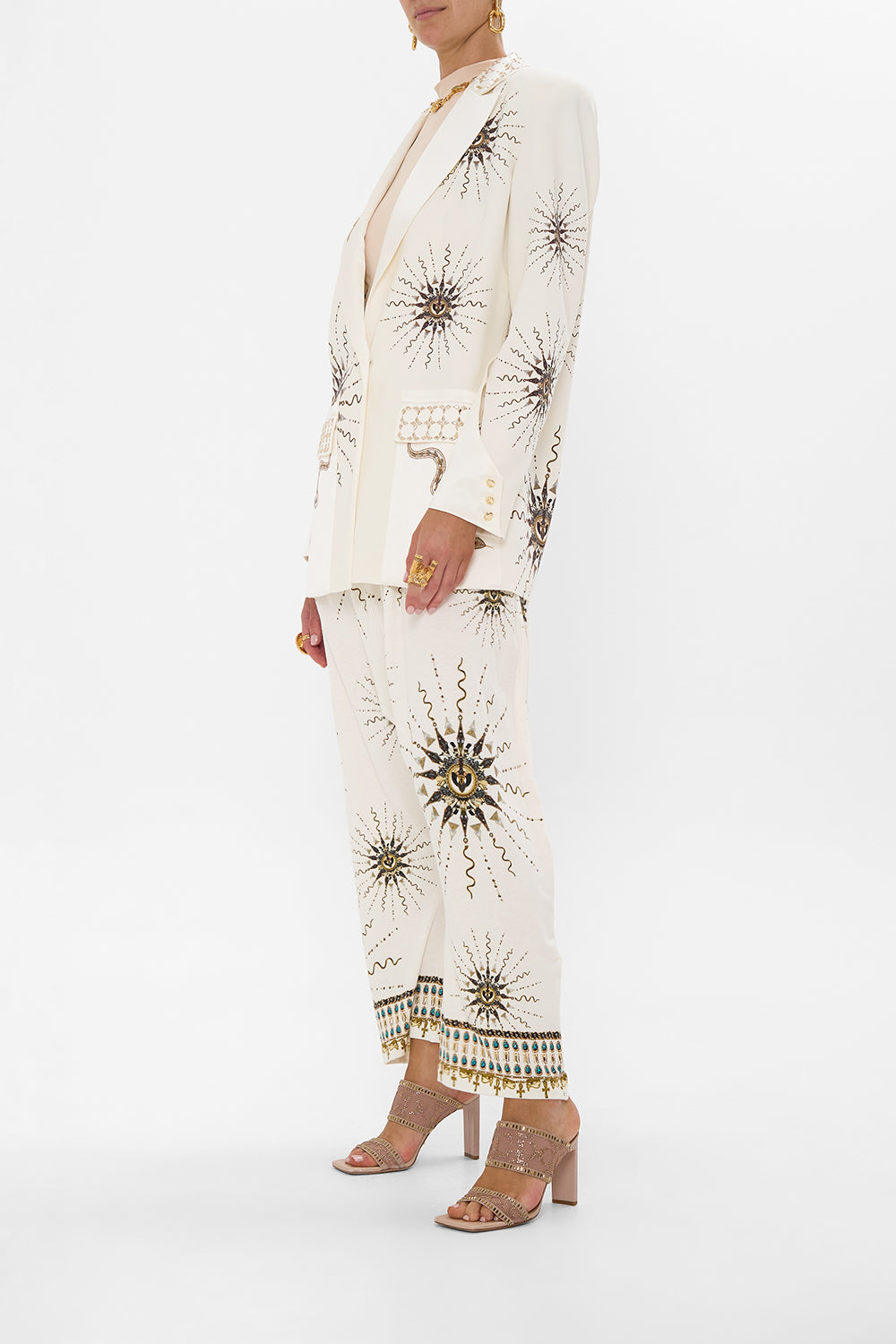 DRAPED JERSEY PANT GODDESS ENERGY