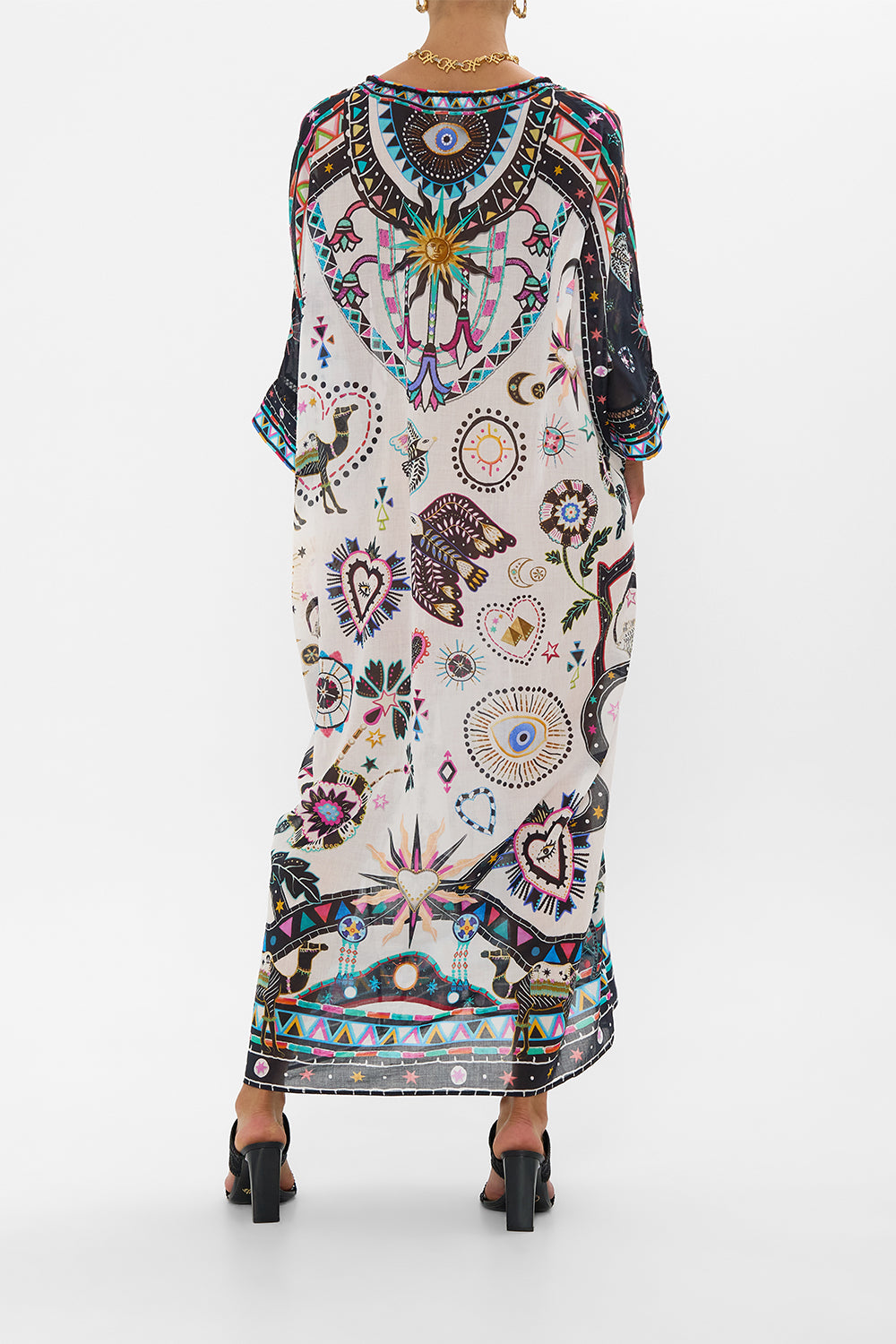 TUCK FRONT KAFTAN NUBIAN WONDERLAND