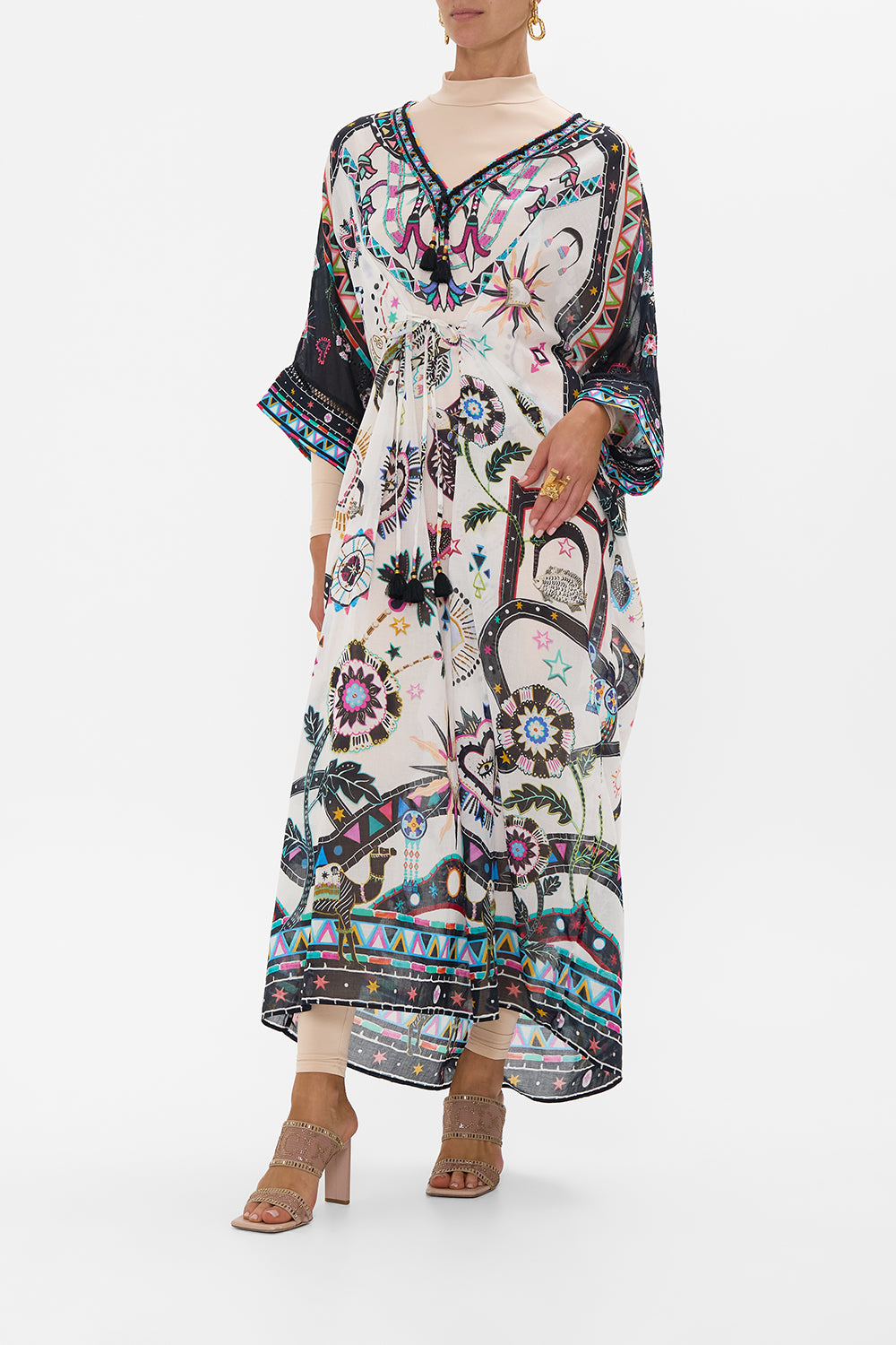 TUCK FRONT KAFTAN NUBIAN WONDERLAND