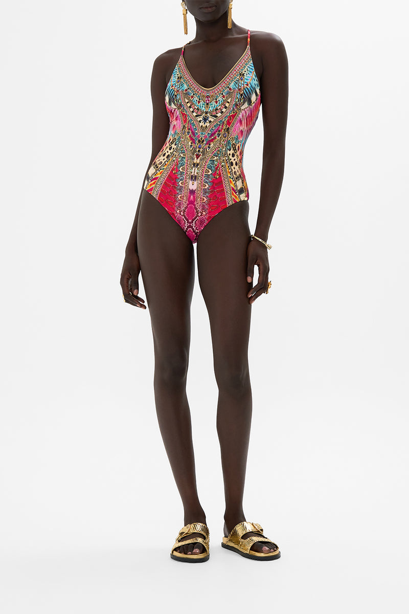 SCOOP NECK ONE PIECE STANDING OVATION main image 0