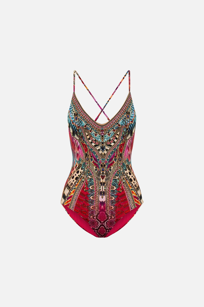 SCOOP NECK ONE PIECE WITH SCOOP BACK TURKISH DELIGHT main image 0