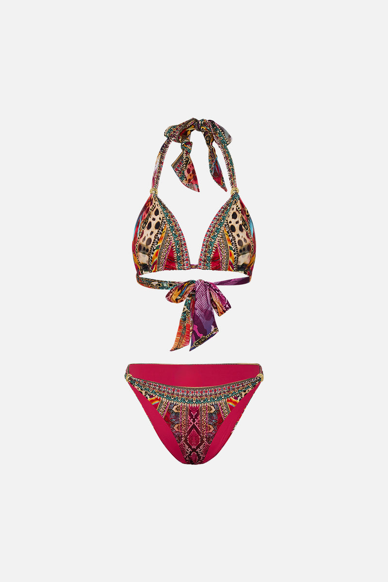 SOFT TIE BIKINI WITH TRIM GODDESS ENERGY
