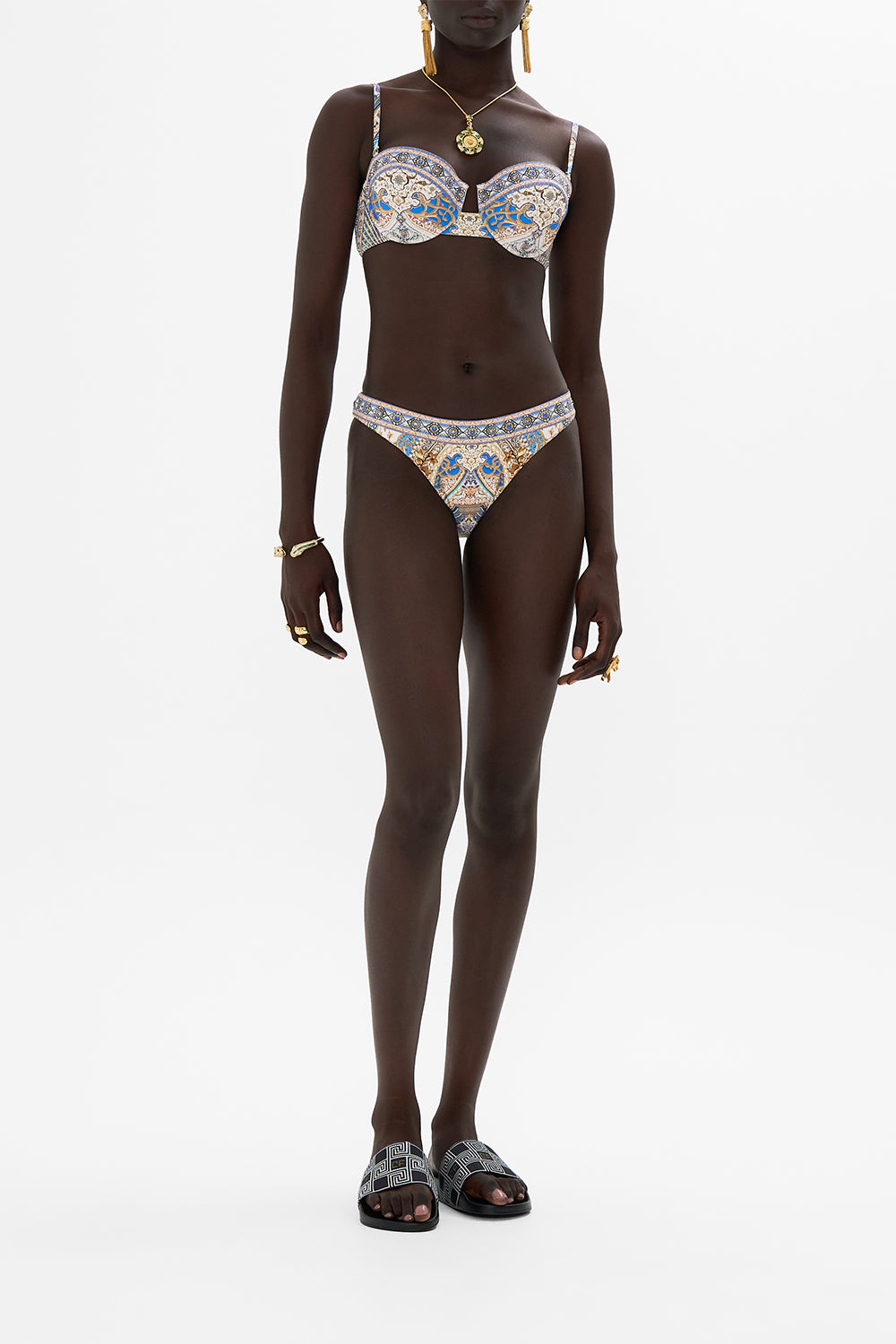 CAMILLA Underwire Bra in Make Me Your Mosaic Print