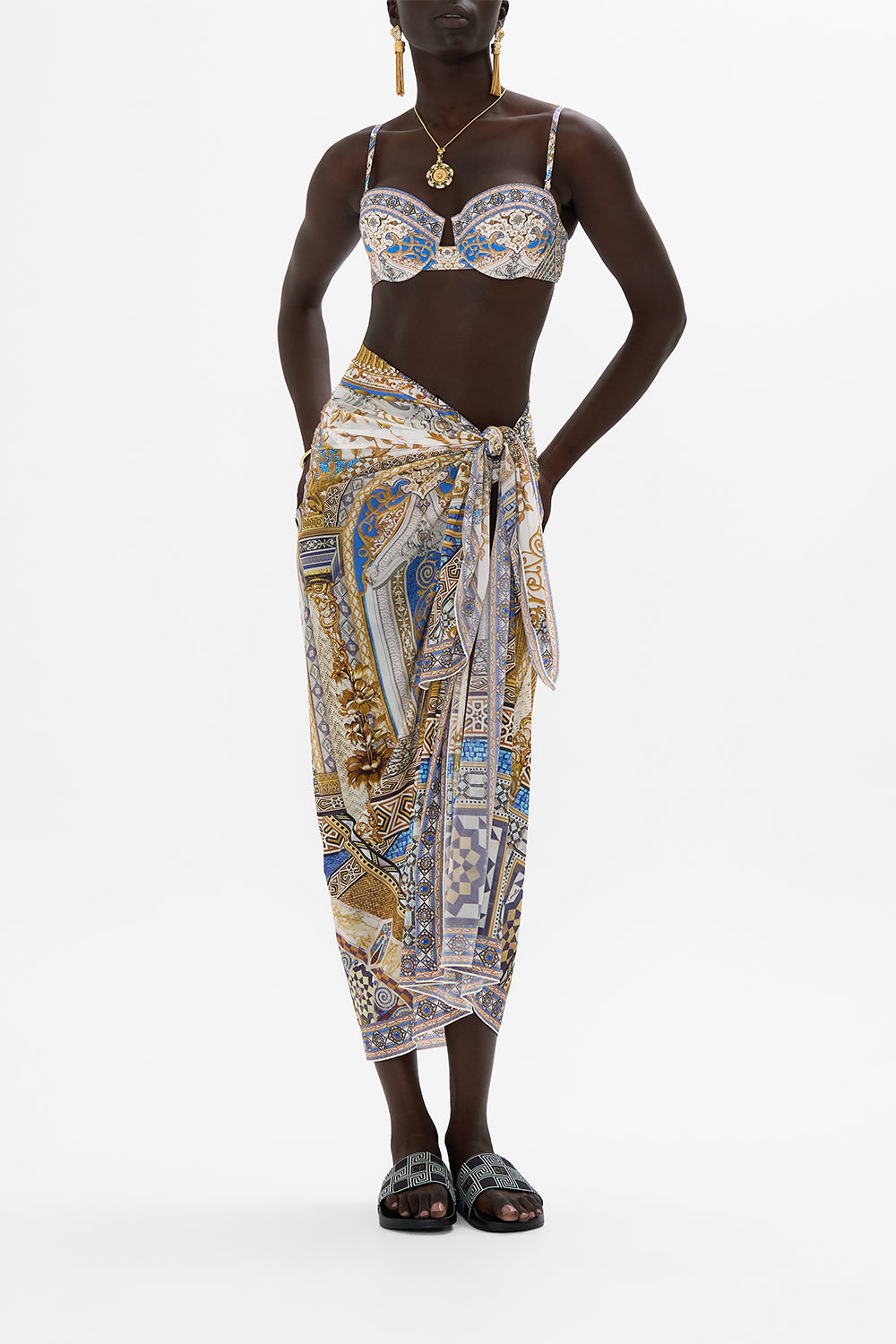 CAMILLA Underwire Bra in Make Me Your Mosaic Print