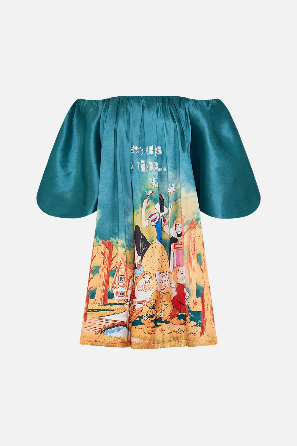 Disney CAMILLA one shoulder dress in Kindest One Of All print