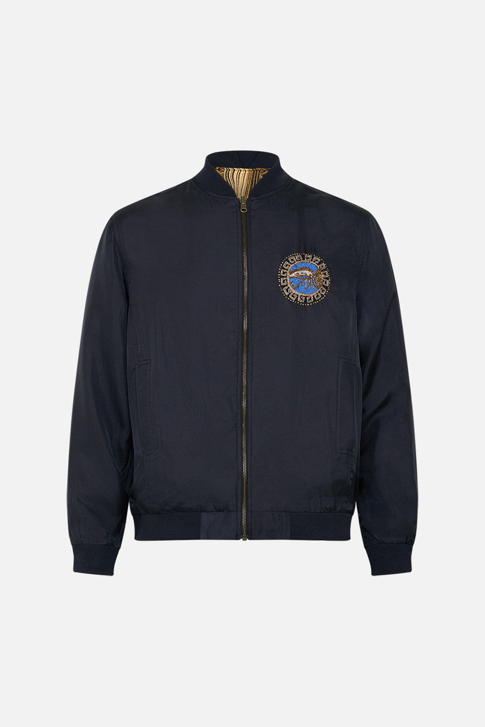 ZIP THROUGH REVERSIBLE BOMBER JACKET ERA OF EMPIRES
