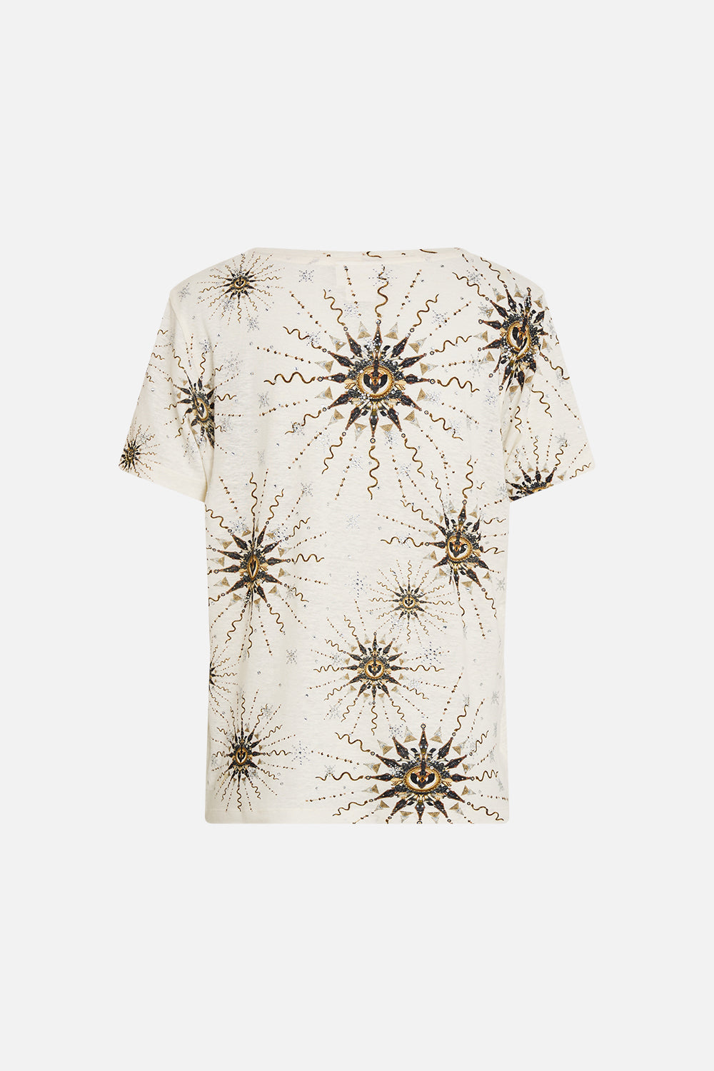 RELAXED V-NECK TEE GODDESS ENERGY