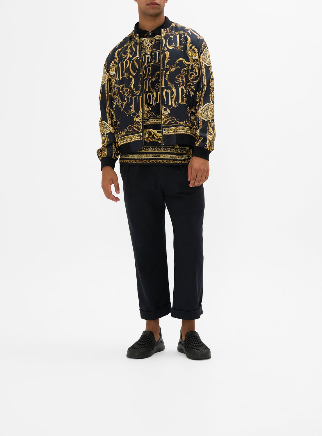 Disney CAMILLA bomber jacket in Happily Ever After print