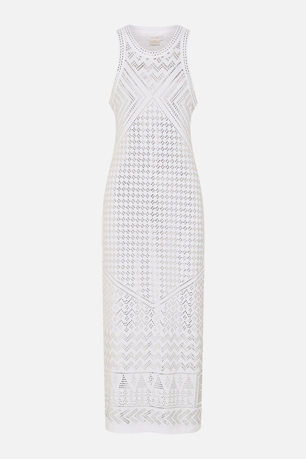 CAMILLA Jersey Tank Dress in Valley of the Queens print